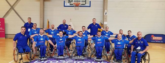 Reprezentacija BiH košarke u kolicima ostvarila cilj na Evropskom prvenstvu u Belgiji
