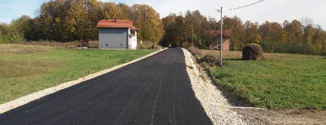 575 m novog asfalta u Biberovom Polju