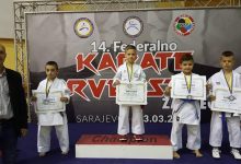 KBS “Zmaj” osvojio 8 medalja na Karate prvenstvu FBiH za mlađe kategorije