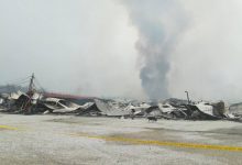 Lokalizovan požar na Gradačačkoj pijaci u Porebricama