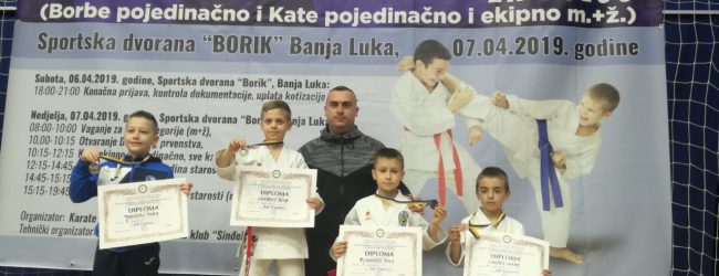 Gradačac bogatiji za četiri državna prvaka u karateu