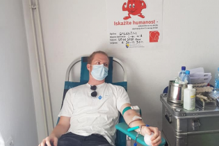 Krv dala 42 dobrovoljna davaoca