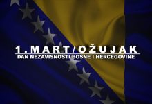 Ponedjeljak 1. mart – Dan nezavisnosti BiH neradni dan