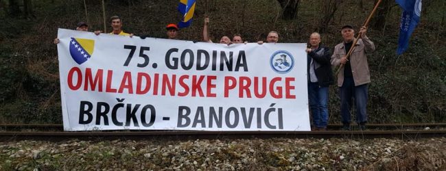 Brigadiri iz Gradačca obilježili 75 godina pruge Brčko-Banovići