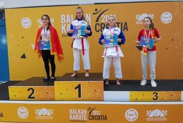 Aldina Bahić je po treći put za redom prvakinja Balkana u katama