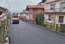 Asfaltirana ulica Siniše Mlinarevića