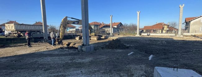 Provodi se kraju prva faza izgradnje školske sportske dvorane u Vučkovcima