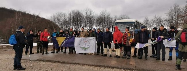 Učesnici iz Gradačca na tradicionalnom zimskom pohodu “Grebak – put života”