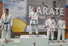 Zlatne medalje na federalnom karate takmičenju za mlade takmičare osvojile Aldina Bahić, Esma Pašalić i Nusreta Bećirović