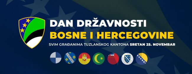 Premijer TK Irfan Halilagić uputio čestitku za Dan državnosti BiH