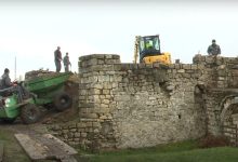 Radovi na najugroženijoj fortifikacijskoj kuli kompleksa Kule Zmaja od Bosne