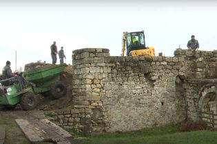 Radovi na najugroženijoj fortifikacijskoj kuli kompleksa Kule Zmaja od Bosne