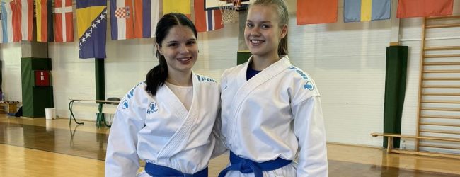 Aldina Bahić i Esma Pašalić u karate reprezentaciji BiH za Svjetsko prvenstvo u Veneciji