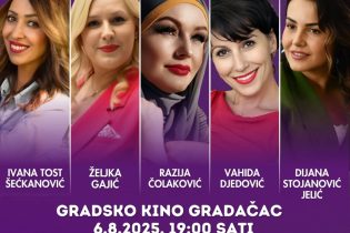 U Gradačcu 6. avgusta posebno veče za žene