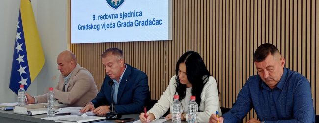 Usvojen rebalans budžeta Grada Gradačac za 2025. godinu