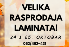Velika rasprodaja laminata u Laminat Expertu!