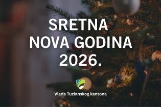 Premijer Tuzlanskog kantona uputio čestitku za Novu 2026. godinu