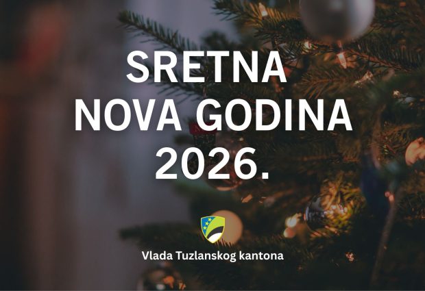 Premijer Tuzlanskog kantona uputio čestitku za Novu 2026. godinu