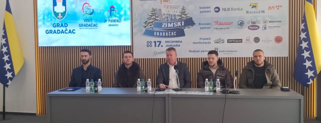 Manifestacija “Zimski Gradačac” počinje 17. decembra u Gradskom parku