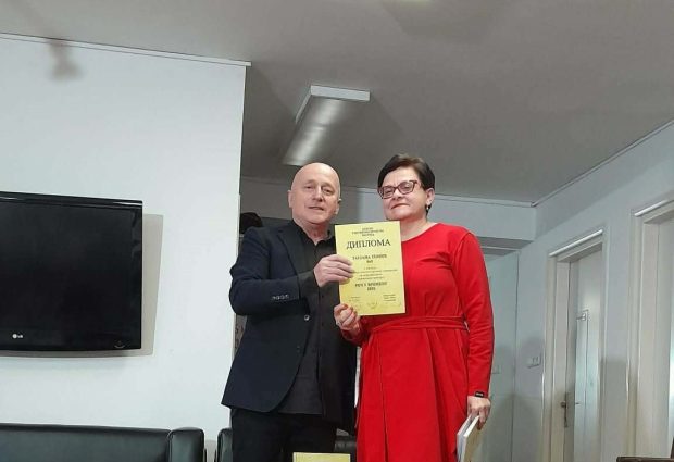 TATJANA TOMIĆ OSVOJILA PRVU NAGRADU NA MEĐUNARODNOM  KNJIŽEVNOM KONKURSU „REČ U VREMENU“