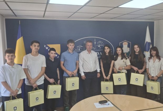 Gradonačelnik organizovao tradicionalni prijem učenika generacije