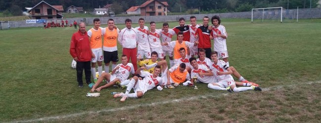 Juniori Zvijezde pobjednici nogometnog kupa TK