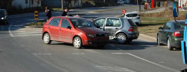 Nova saobraćajna nezgoda u Sarajevskoj ulici