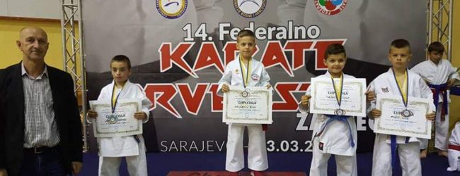 KBS “Zmaj” osvojio 8 medalja na Karate prvenstvu FBiH za mlađe kategorije