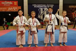 KBS Zmaj učestvovao na kantonalnom karate prvenstvu u Tuzli