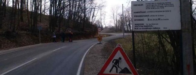 Nastavlja se rekonstrukcija dijela regionalne ceste R-460 u Srnicama Gornjim