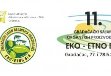 U četvrtak i petak 11. sajam organskih proizvođača “Eko-etno BiH”
