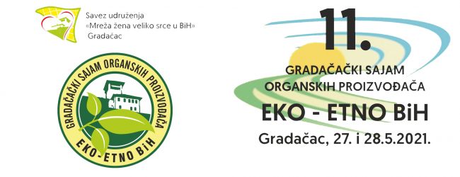 U četvrtak i petak 11. sajam organskih proizvođača “Eko-etno BiH”