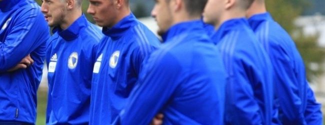 Admir Bristrić na pripremama U-21 reprezentacije BiH