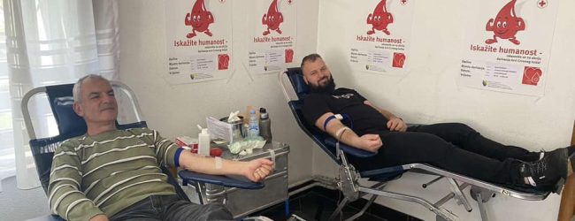 Održana redovna akcija davalaštva krvi