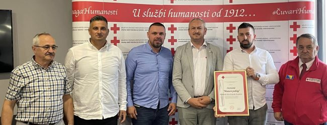 Crveni križ FBiH priznanje “Humani podvig” dodijelio NK “Zvijezda” Gradačac