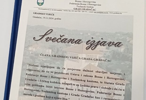 Sutra sjednica Gradskog vijeća