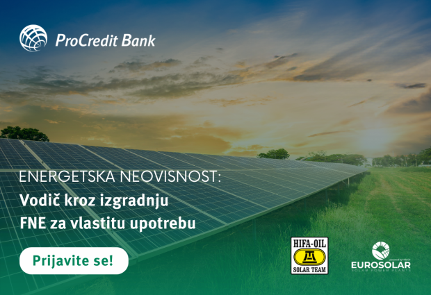 Hifa-Oil i ProCredit Bank – Besplatan vodič: Sve o izgradnji i finansiranju solarnih elektrana na događaju u Brčkom