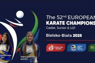 ESMA PAŠALIĆ I ALDINA BAHIĆ UČESTVOVALE NA EVROPSKOM KARATE PRVENSTVU ZA KADETE, JUNIORE I MLAĐE SENIORE U POLJSKOJ