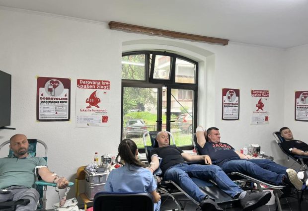 Krv darovala 43 dobrovoljna davaoca