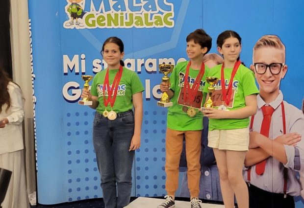 Malac genijalac: Amile Đonlić osvojila 3. mjesto na Olimpijadi u brzom računanju