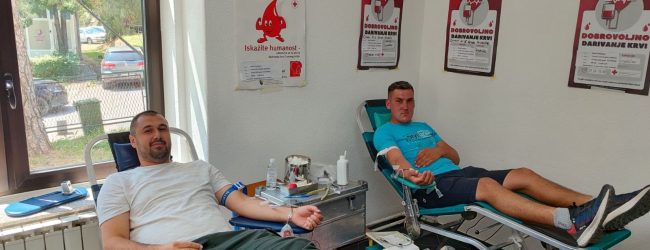 Crveni križ organizovao akciju dobrovoljnog darivaja krvi