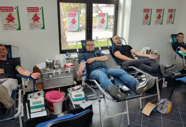 U novembarskoj akciji krv darovala 74 dobrovoljna davaoca