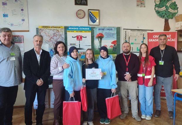 OŠ “Hamdija Kreševljaković” Kamberi pobjednik takmičenja “Upozoravanje na opasnost od mina”