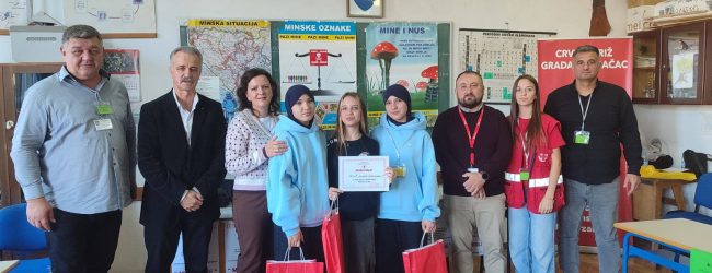 OŠ “Hamdija Kreševljaković” Kamberi pobjednik takmičenja “Upozoravanje na opasnost od mina”