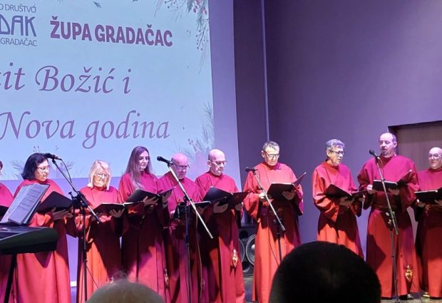 U Gradačcu održan 23. Napretkov Božićni koncert