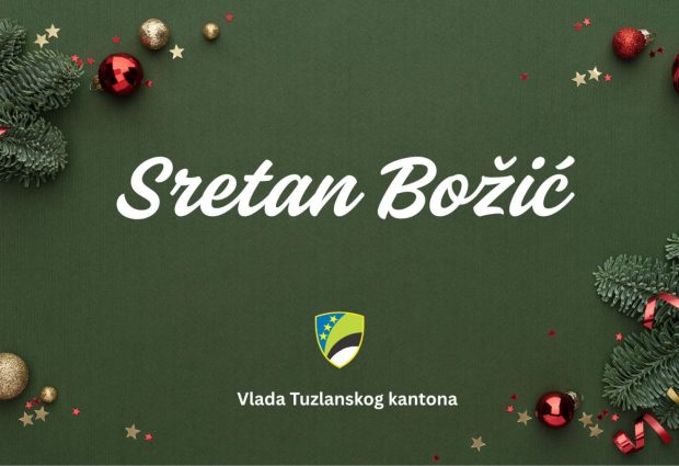 Božićna čestitka premijera TK  Irfana Halilagića