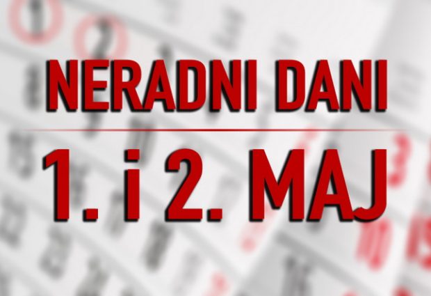 U Federaciji BiH 1. i 2. maj neradni dani povodom Međunarodnog praznika rada