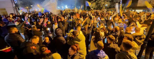 Gradačac slavio veliki uspjeh nogomtne reprezentacije BiH
