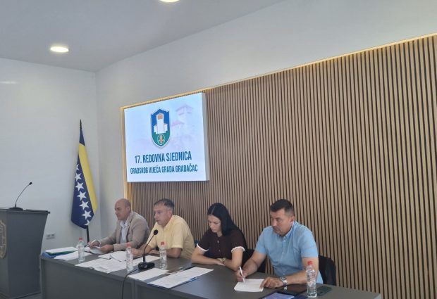 Održana 17. redovna sjednica Gradskog vijeća Gradačac