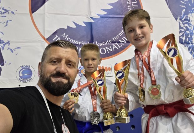Takmičari KBS “Zmaj” uspješni na “Roda kupu”, sutra putuju na Balkansko karate prvenstvo u Tursku